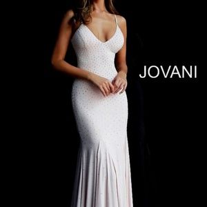 Jovani Blush Prom Dress, New and Never Worn!! Size 0